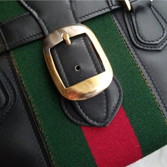 Authentic Vintage Gucci Doctor Boston Satchel - Picture 6 of 12